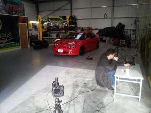 BTS with Darren Woolway Automotive Photographer