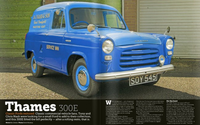 Classic Ford Magazine Aug 2015 - Thames 300E